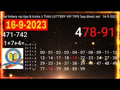 bangkok weekly lottery vip tips free telegram|Best Strategies to Win Thai Lottery: Tips and Techniques.